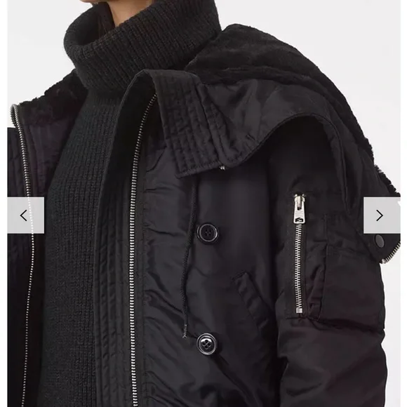 AllSaints Otis Bomber Jacket - Picture 3 of 11